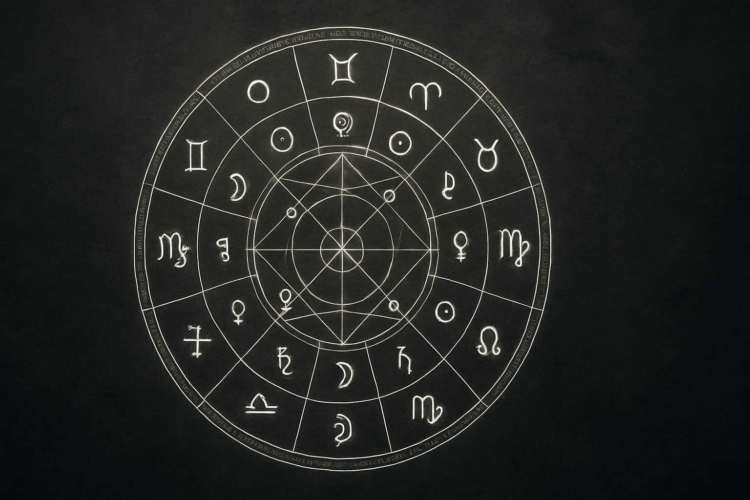 астрология 2025 A beautifully detailed astrological birth chart, designed with principles of sacred geometry.