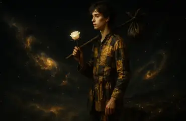 Значение карты Таро Шут - начало Пути Героя на Arcanavisio.com.