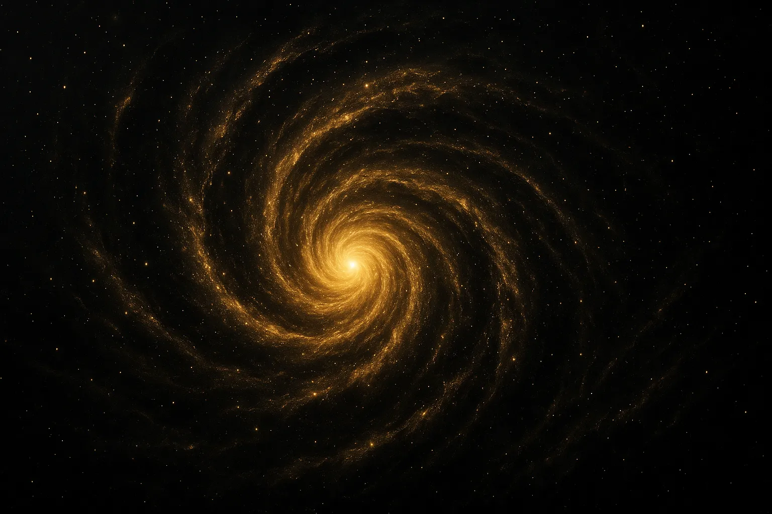 Пятый элемент Дух (Акаша) - спиральная золотая галактика.