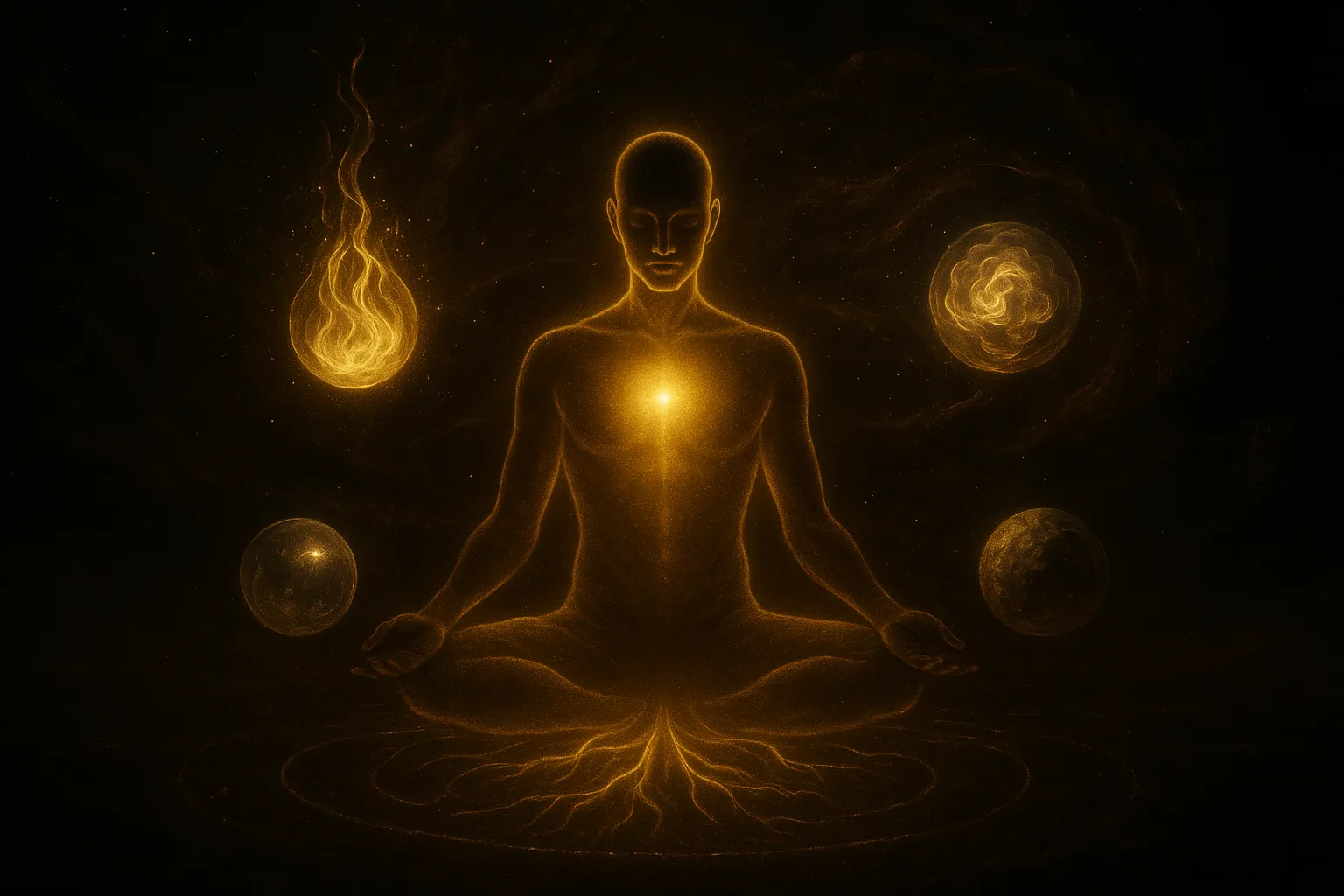 Баланс стихий в человеке - медитация с четырьмя сферами.