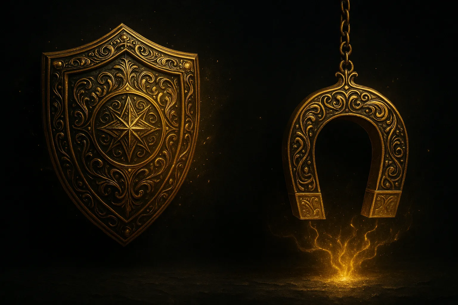 Разница между амулетом и талисманом - щит и магнит.