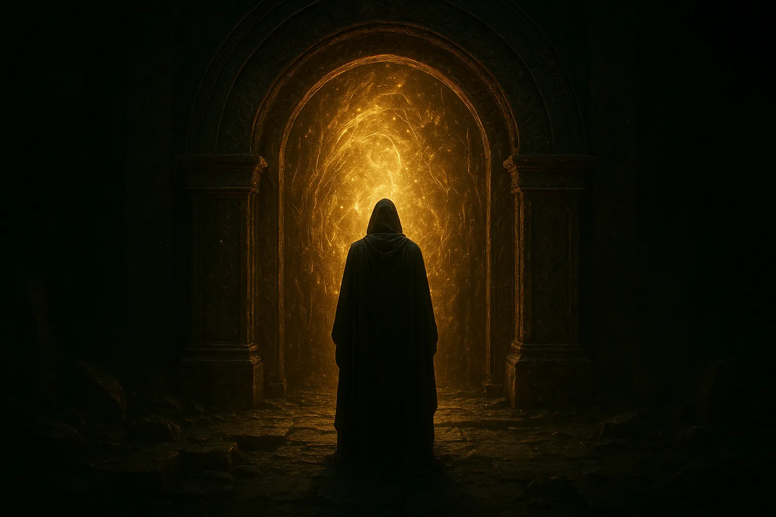 Искатель на пороге магического портала - путеводитель по магии.