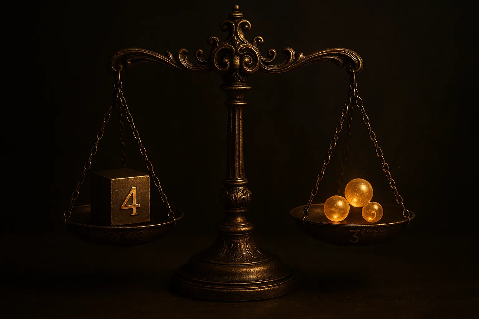 Баланс Кода Богатства (4) и Денежного Кода (3)