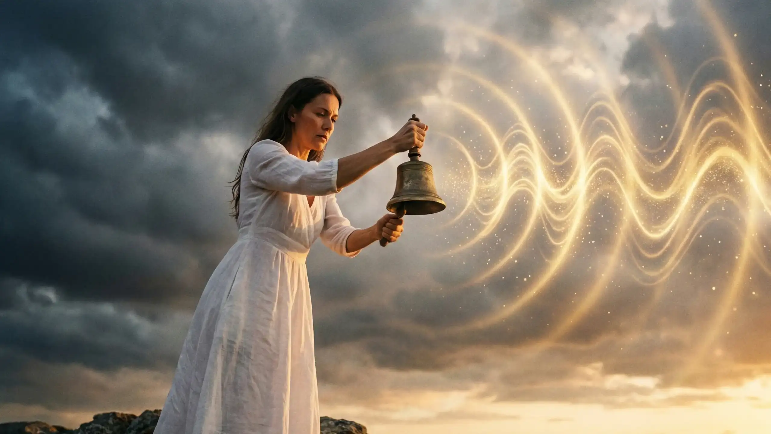 Энергетическая уборка: Как очистить дом от негатива с помощью соли и звука (Ритуал 3 шагов) 7 Очищение пространства звуком колокольчика