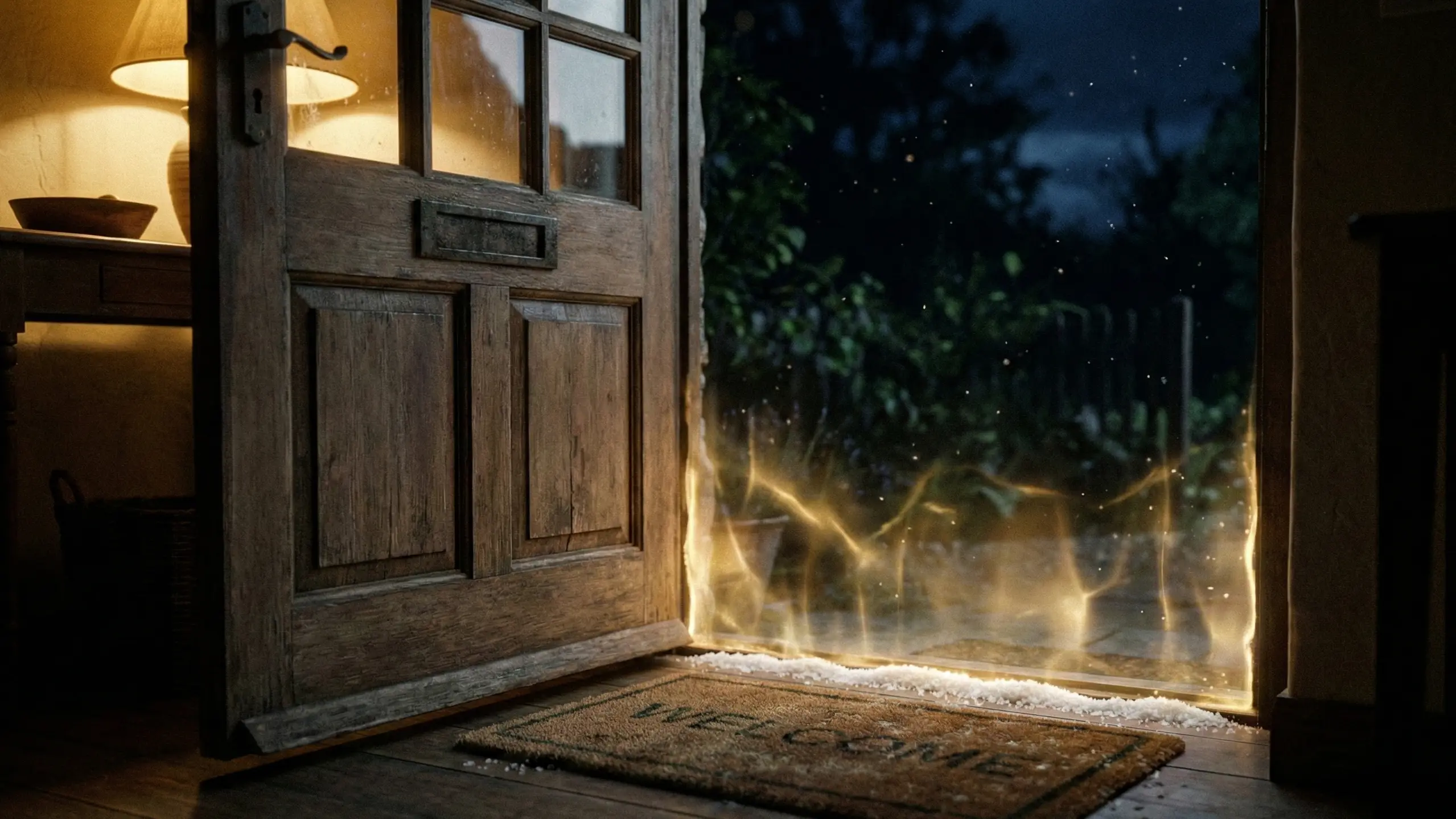 Энергетическая уборка: Как очистить дом от негатива с помощью соли и звука (Ритуал 3 шагов) 10 Магическая защита порога солью