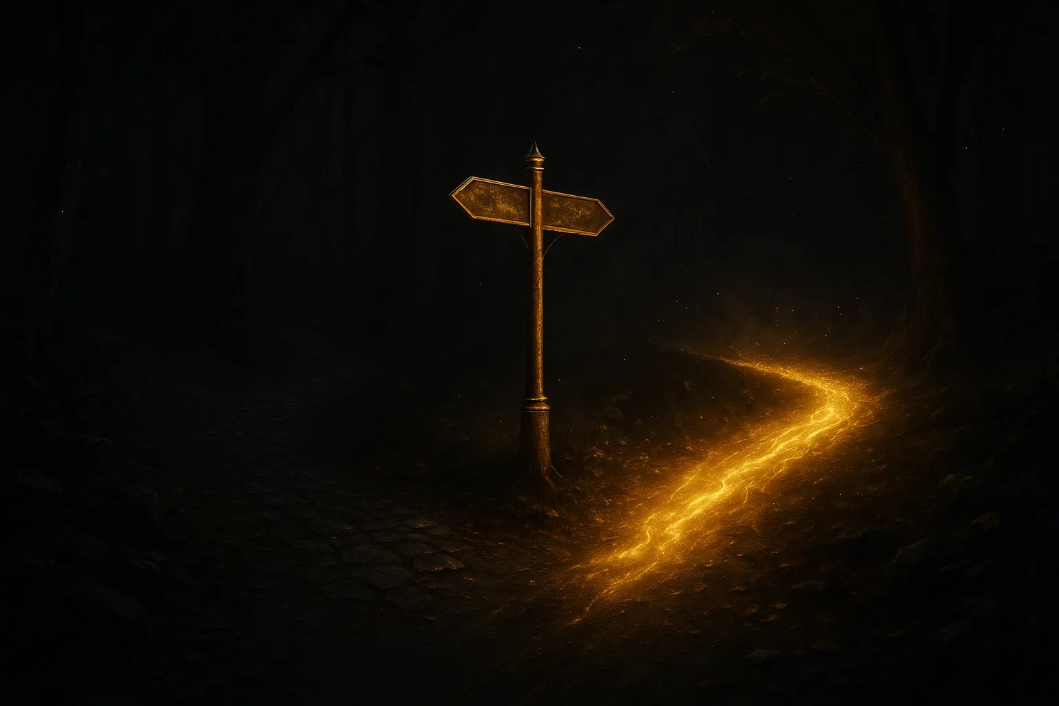 Ваш следующий шаг — перекресток на пути самопознания. 