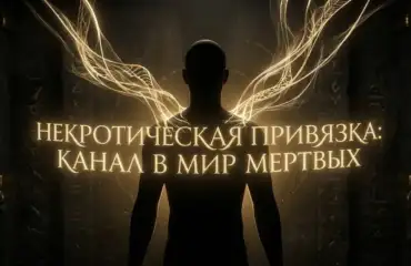 Некротическая привязка как канал оттока энергии в мир мертвых.
