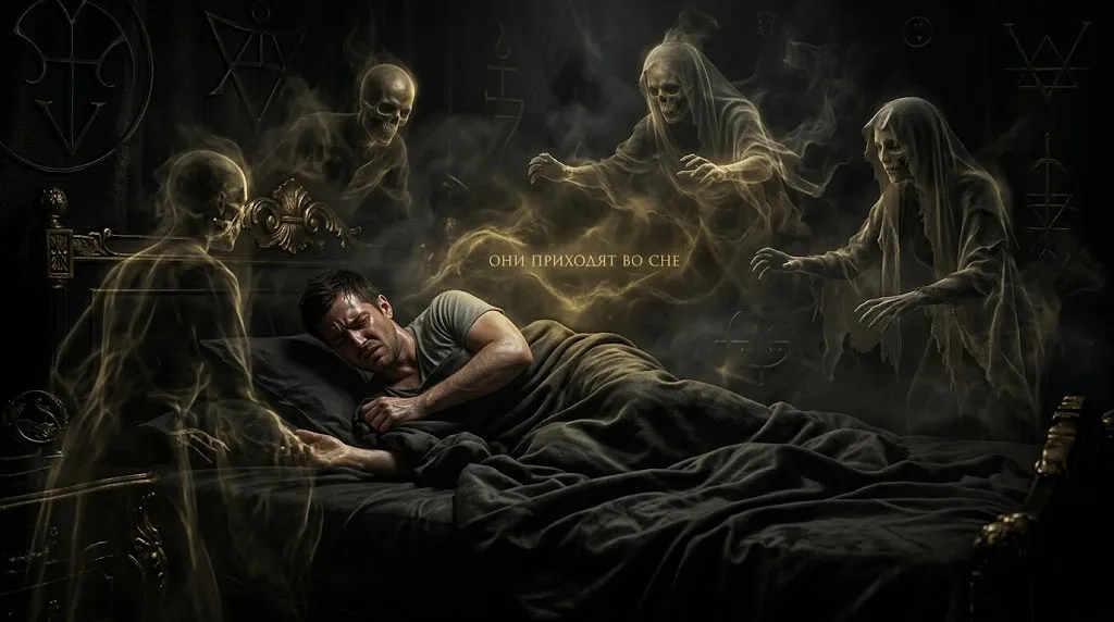 Сны об умерших людях как признак привязки.