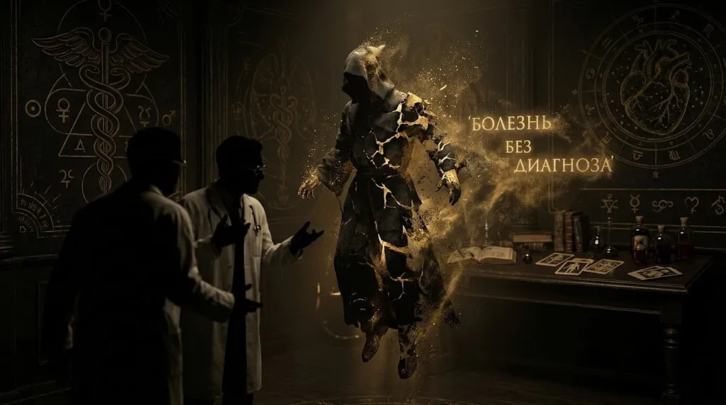 Физические недуги без медицинских причин при негативном воздействии.