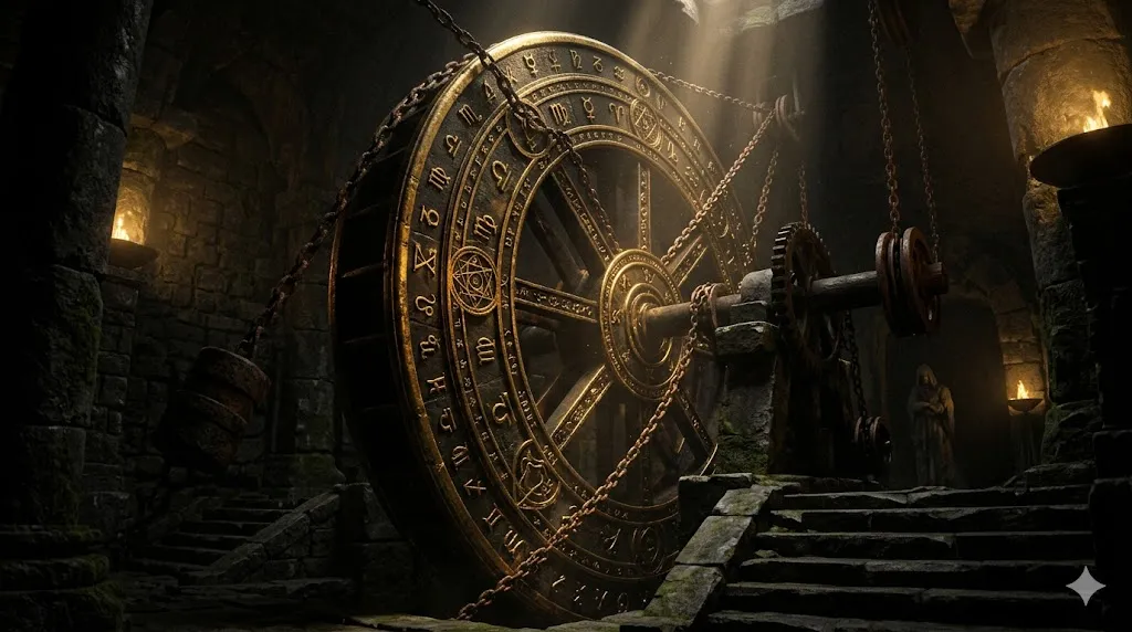 Золотое колесо Фортуны и тяжелые железные цепи