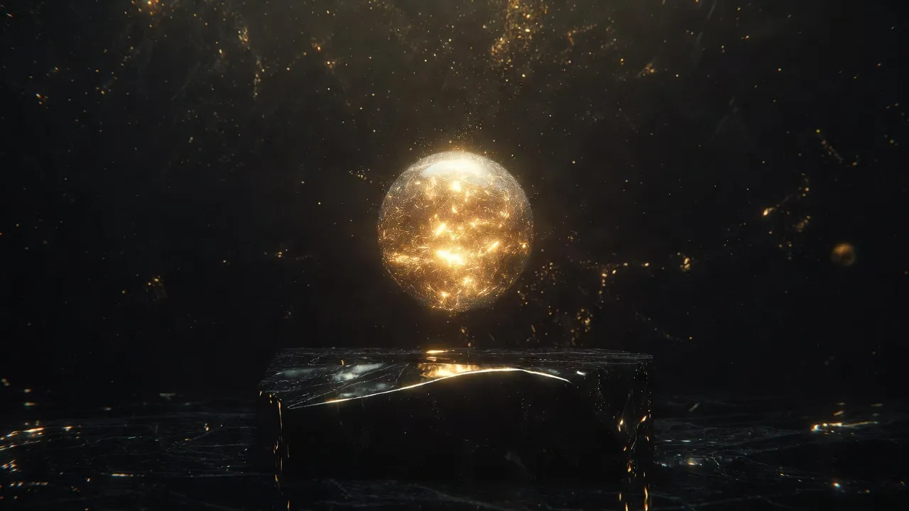 Хранитель Хроник Акаши в виде сгустка золотого света.