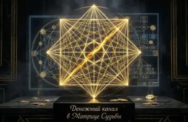 Денежный канал в Матрице Судьбы и архитектура финансового успеха
