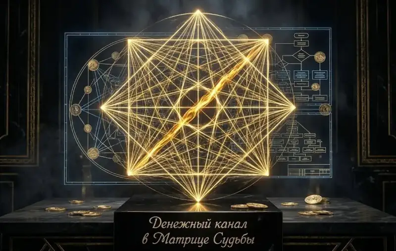 Денежный канал в Матрице Судьбы и архитектура финансового успеха