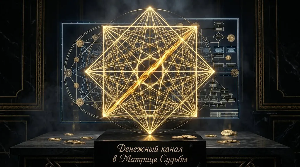 Денежный канал в Матрице Судьбы и архитектура финансового успеха