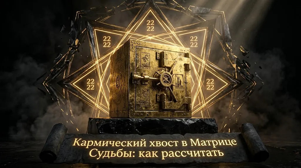 Кармический хвост в Матрице Судьбы - октаграмма и скрытые тени бессознательного