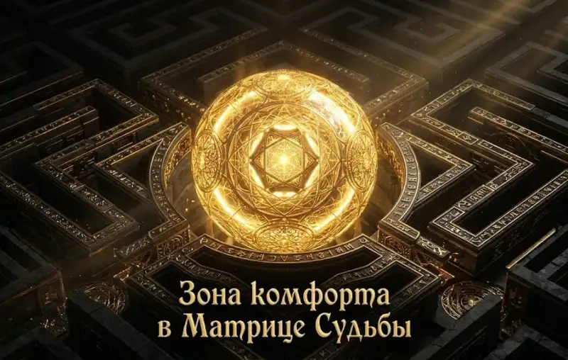 Зона комфорта в Матрице Судьбы и центральное ядро личности