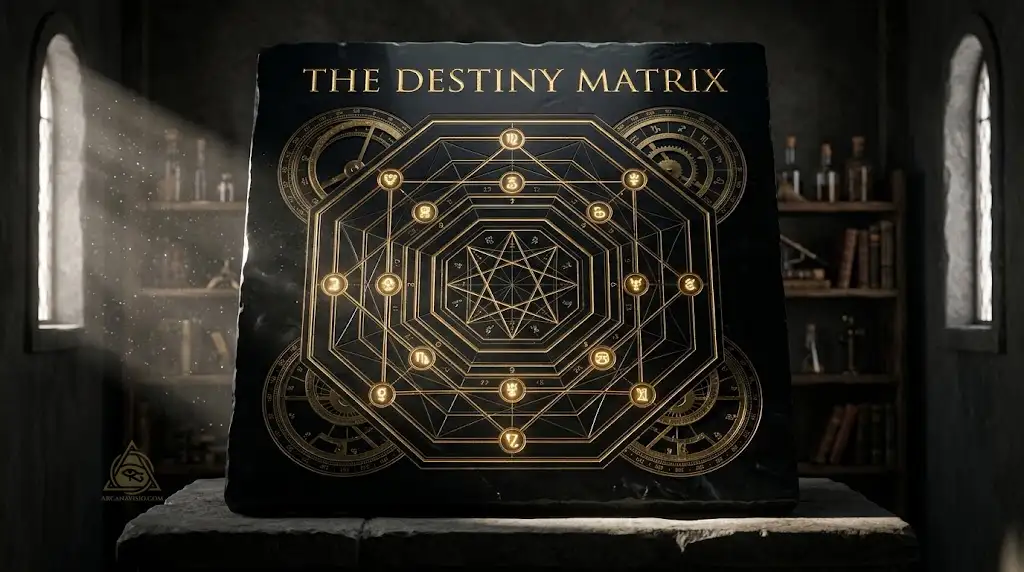 Destiny Matrix 22 energies natal blueprint octagonal sacred geometry diagram