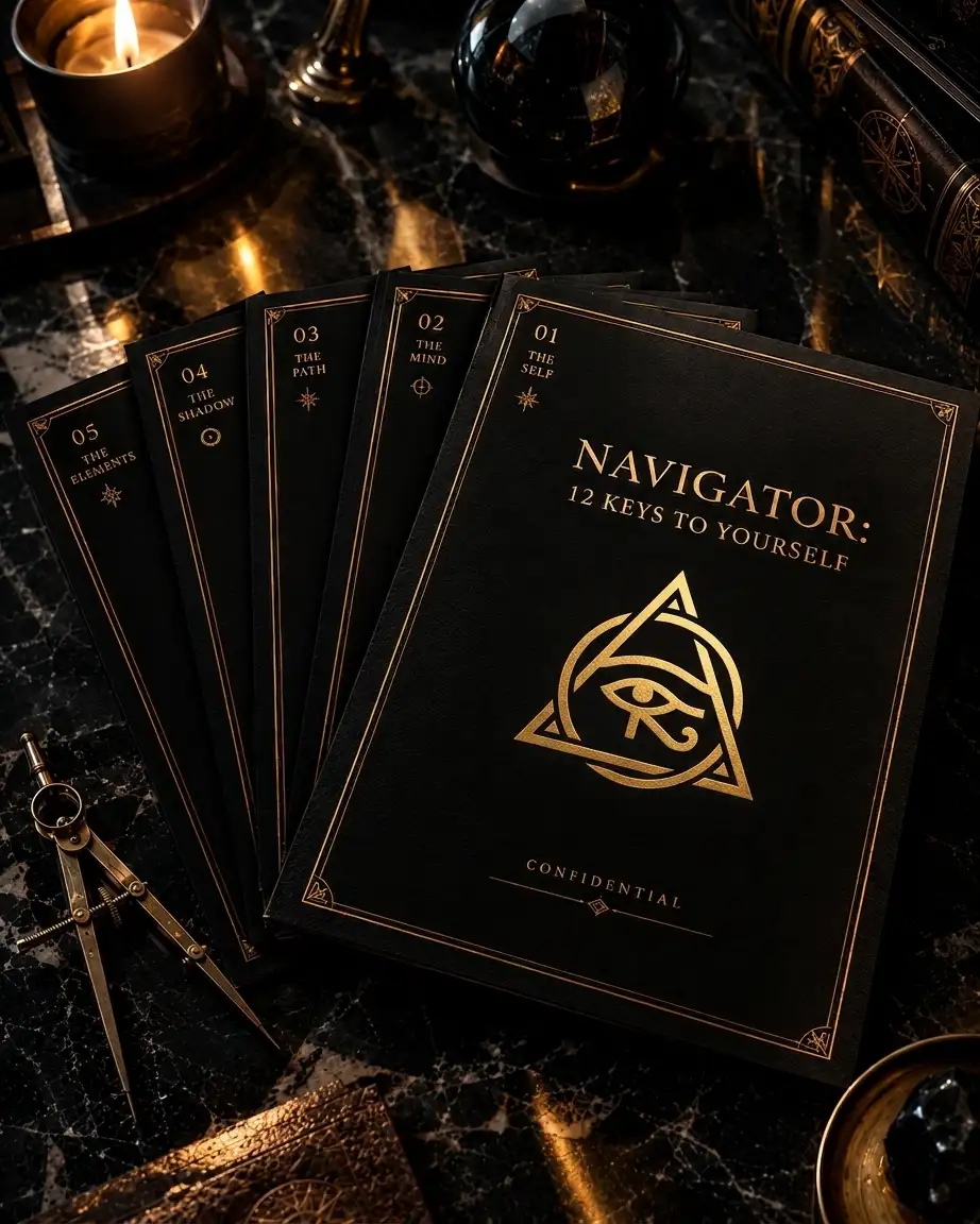 NAVIGATOR: 12 Keys to Yourself Dossier Mockup